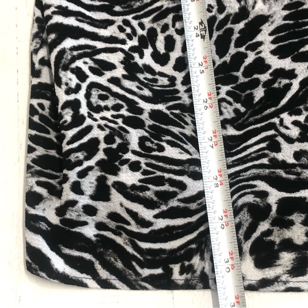 MICHAEL Michael Kors Animal Print Pattern Long Bell Sleeve Blouse/Tunic Sz 3X - Picture 12 of 15